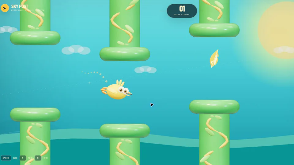 Flappy Bird 3D：天空郵路 preview